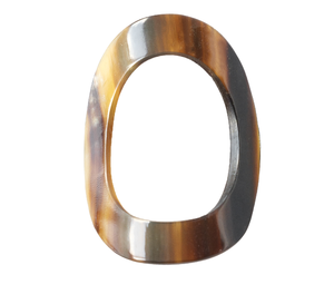 Rond de serviette en corne de buffle Fabricant de rond de serviette en corne de buffle naturelle Table Dîner Article décoratif - Product Image 3