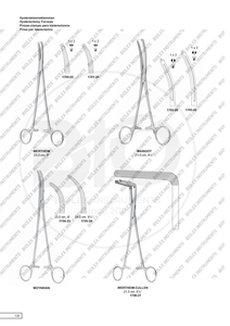 GARLAND klem solenoid dan gunting Forceps baja anti karat manektomi Parametrium untuk Obstetri ginekologi kontrol Lahir - Product Image 2