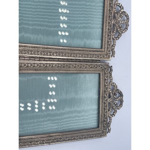 Cadre triple en laiton vintage avec nœud Top Design incroyable Cadre photo trois en un Qualité incroyable au prix de gros - Product Image 4