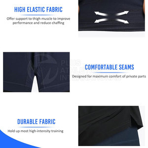 Pantalones cortos atléticos ligeros para hombre, precio al por mayor, pantalones cortos atléticos cómodos para hombre, pantalones cortos atléticos con cintura elástica para hombre - Product Image 4