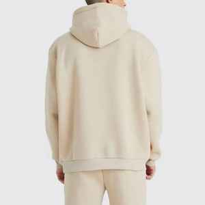 High Quality Vintage Solid Flared Pant Plus Size Hoodie Pullover Long Sleeve Jogging Suits Two Pieces Men's Set Joggers - Product Image 5