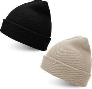 Gorro holgado de gran tamaño a la moda, gorro de punto cálido para Invierno para mujer, diseño de lana suave a la moda para amantes de la ropa de calle - Product Image 3