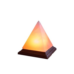 Lámparas de sal del Himalaya con forma de pirámide de sal en tamaños personalizados, lámparas de sal del Himalaya, las mejores lámparas de sal del Himalaya - Product Image 1