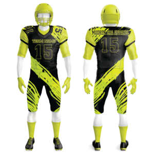 Top Trending Youth American Football Uniform Diseño personalizado Transpirable Adulto Conjunto Tallas grandes Secado rápido Verano Manga corta - Product Image 2