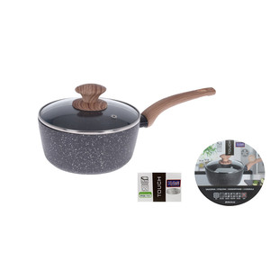 Lábas Nyeles Teflonos + Üvegfedő 1.8 Literes 18cm 170507060 - Product Image 1