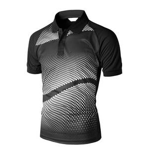 Camiseta de Golf para Hombre de Alta Calidad con Logotipo Personalizado, Tela de Rizo Sólida, Antiarrugas, Poliéster/Algodón, Nuevo Diseño - Product Image 5