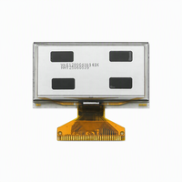 Módulo de Pantalla PMOLED Amarilla Original de 2.4 Pulgadas 128x64, Pantalla para Dispositivos Inteligentes Industriales con Interfaz SPI I2C Paralela, SSD1305Z AAA