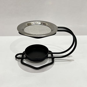 Soporte de incienso colgante de Metal de la mejor calidad Superior, diseño martillado, forma redonda, recubierto de negro, tamaño personalizado para decoración de Iglesia - Product Image 6