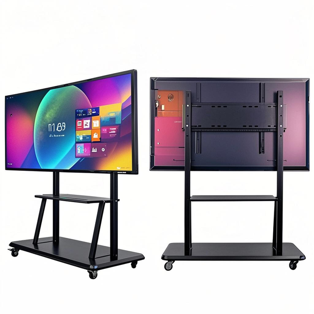 Touchscreen Interactive Flat Panel 75/86 Inches Smart Board All-in-One Conference Machine Interactive Whiteboard 4K 20-Point