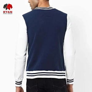 Chaqueta Varsity Gruesa de Satén Personalizada Neohope para Hombre, Estilo Urbano, Bordado Informal, Estilo Béisbol Vintage, Chaqueta Varsity de Talla Grande para Hombre - Product Image 6