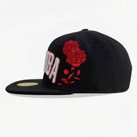 Casquette Snapback Unisexe Ajustable Style Hip Hop Rayée pour Voyages en Plein Air, Cadeaux Promotionnels et Usage Quotidien