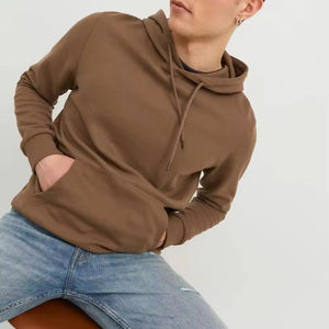 Sudadera con capucha simple con ajuste suelto de tacto suave para Sudadera con capucha de moda de manga larga unisex fabricante al por mayor proveedor THT WEARS - Product Image 3