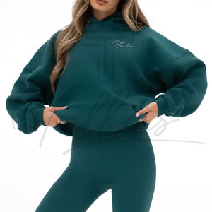 Sudadera con Capucha para Mujer, Estilo Pullover, Diseño Único, Buena Calidad, Precio al por Mayor, Fabricante de Pakistán - Product Image 3