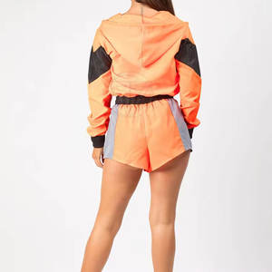 Conjunto de Pantalones Cortos Cortavientos Casuales con Capucha de Invierno de Primera Calidad, Sensación Suave, Ligero, Ecológico, Diseño Moderno - Product Image 4