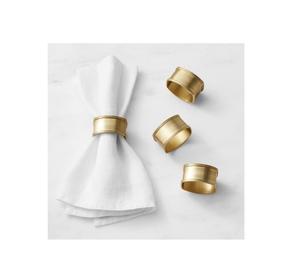 Servilletero usado para fiestas, fabricante hecho a mano 100%, decoración de mesa de alta calidad, forma cuadrada, servilletero de latón, precio barato - Product Image 1