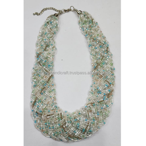 Collar de Cuentas de Resina para Mujer, Diseño de Moda, Resina Epoxi, Hecho a Mano, Ecológico, Alta Calidad, Personalizable, para Fiestas de Compromiso - Product Image 5