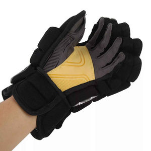 Lightweight Ice Hockey Gloves 280GSM Flexible Fit Design With Foam <b>Padding</b> For Superior Comfort OEM ODM services - Product Image 3