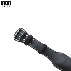 Cinturón de Levantamiento de Pesas de Cuero IRON PUNCH INDUSTRIES, Ajustable, Transpirable, Antideslizante, Soporte Lumbar, Entrenamiento de Fuerza, Unisex, Fitness - Product Image 5