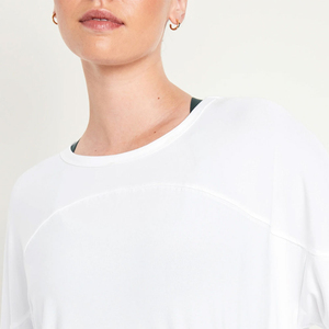 เสื้อแขนยาวสำหรับผู้ใหญ่ผ้ายืดทรงสลิมฟิตพร้อม OEM - Product Image 6