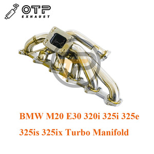 Tuyau d'échappement OTP pour BM * M20 <span class=keywords><strong>E30</strong></span> 320i 325i <span class=keywords><strong>325e</strong></span> 325is 325es 325ix SUS304 Collecteur Tur bo haute Performance en acier inoxydable - Product Image 6