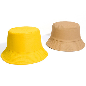 Chapeau seau d'automne unisexe de haute qualité en polyester Chapeau réversible à séchage rapide imprimé sur toute la surface avec motif solide et logo - Product Image 2