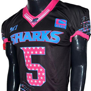 Maillot de football américain, maillot de supporter, broderie par sublimation, grande taille, 7v7, drapeau, photo réelle, usine du Pakistan, tous les sports - Product Image 1