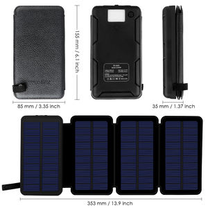 Nuovo Dispositivo di Tendenza 2025: Power Bank Solare, Grande Aiuto per Attività all'Aperto, Torcia LED ad Alta Potenza con 3 Modalità di Illuminazione - Product Image 5