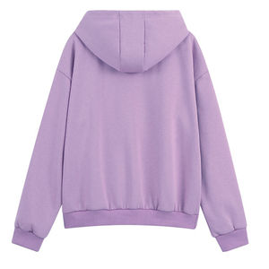 Conjunto de Sudadera de Algodón con Hombros Caídos y Pantalones de Felpa para Mujer, Talla Grande, 2 Piezas, Sudadera con Capucha y Pantalones - Product Image 3