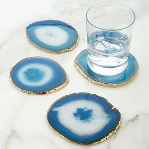 <b>Slate</b> <b>Coasters</b> Set Tabletop Decoration Accent <b>Coasters</b> for Hotel Restaurants Barware Resin Drink <b>Coasters</b> - Product Image 6
