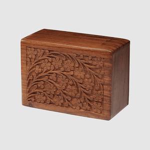 โกศใส่เถ้ากระดูกทำจากไม้โกศสำหรับผู้ใหญ่ทำจากงานไม้โกศสำหรับใส่ขี้เถ้าไม้โกศสำหรับผู้ใหญ่ - Product Image 1