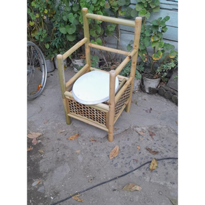 Bamboo Toilet <b>Chair</b> - Product Image 1