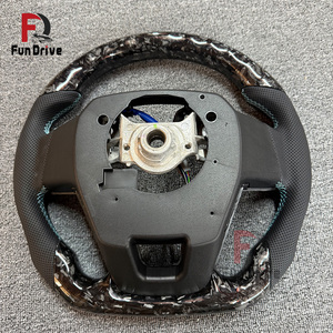 Volante Personalizado de Fibra de Carbono Forjado para Toyota Hilux Gr Corolla Camry Land Cruiser Fortuner Gt86 Lc300 Lc200 Prado 120 150 - Product Image 2