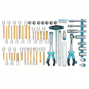 Juego de Destornilladores y Llaves de Tubo Hazet de 52 Piezas para Mejoras del Hogar y Uso Profesional - Product Image 3