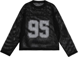 Maillot de sport décontracté en mesh, idéal pour les jeux en plein air, les séances d'entraînement et la routine quotidienne active - Product Image 2