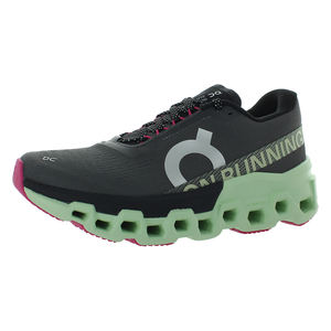 Chaussures pour femmes ON Cloudmonster 2 Couleur : Asphalt/Lima 100% authentiques - Product Image 1
