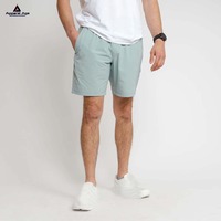 2025 Logo personnalisé lettre impression extérieur élastique cordon été Polyester coton Shorts décontracté hommes Shorts pour hommes