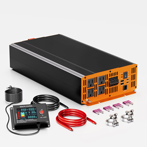 Inversor de Onda Sinusoidal Pura de 5KW-10KW, Convertidor de 12V/24V DC a 220V AC, Generador Solar, Apto para Suministro de Energía en el Hogar y el Automóvil - Product Image 1