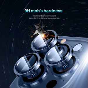 IPhone 용 사파이어 9H 강화 유리 카메라 렌즈 15 16 <span class=keywords><strong>17</strong></span> Pro Max 울트라 충격 방지 스크래치 방지 3D 2.5D 보호 휴대 전화 - Product Image 5