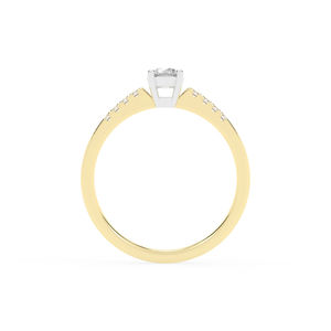 แหวนทองคำ14kt และ18kt พร้อมเพชรที่ปลูกในห้องปฏิบัติการ-เครื่องประดับหรูหราแบบยั่งยืน0.50กะรัตสำหรับทุกโอกาส - Product Image 3