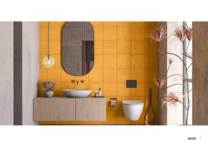 กระเบื้องปูพื้นพอร์ซเลนขนาด 200x200 มม. ผิวด้านและผิวมัน กระเบื้องขนาดเล็กสำหรับห้องครัวและห้องน้ำ ราคาและคุณภาพที่ดีที่สุด - Product Image 6