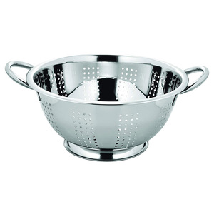 Hot Sale 2025 Vintage Stainless Steel <b>Colander</b> Bowl Manufacturer And Exporter New Design Metal <b>Colander</b> Bowl Best Exporter - Product Image 3