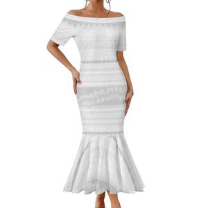 Vendita calda bianco Sunday Design personalizzato aderente abiti da sirena di fabbrica Outlet abiti da sposa donna abito da sposa - Product Image 2