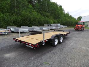 Remorque à plateau basculant à 3 essieux de haute qualité, vente d'usine pour le transport de marchandises et d'utilités. - Product Image 2