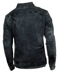 แจ็คเก็ตเดนิมผ้าแคนวาสคอตตอน 100% แบบยูนิเซ็กซ์สั่งทำขายส่งปี 2025 แฟชั่นกันน้ำกันลมมีฮู้ดสำหรับฤดูหนาวแบบซิปหน้า - Product Image 2