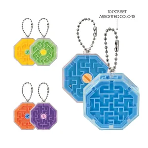 Anacampseros Portachiavi e Moschettoni Promozionali Personalizzati con Design a Labirinto e Funzionalità Personalizzabili - Product Image 1