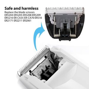 Tête de coupe réglable et rechargeable pour tondeuse à cheveux, lame en acier inoxydable pour tondeuse électrique, pour la coupe de barbe et de cheveux, US - Product Image 5