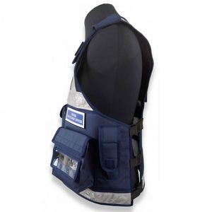 เสื้อกั๊กสะท้อนแสงมองเห็นได้ชัดเจนเสื้อกั๊กด้านหน้ามีซิปด้านหน้าเสื้อกั๊กยุทธวิธี Hi viz เสื้อกั๊กนิรภัยมีกระเป๋าอเนกประสงค์ - Product Image 4