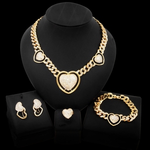 Zhuerrui <span class=keywords><strong>XOXO</strong></span> Set di collana di Design africano fatto a mano placcato in oro 18 carati nuovo classico bellissimo Set di gioielli X0138 - Product Image 2