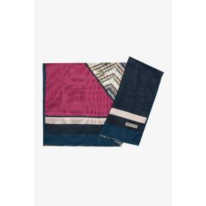 Pañuelo para la cabeza y el cuello Wooltouch azul de 70x180 cm - Product Image 1