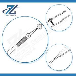 Pinzas Manuales de Alta Calidad para Cistos Tarsales, 89 mm, Extremos de Acero Inoxidable, Instrumentos Quirúrgicos con Certificación CE, Uso en Cirugía General - Product Image 4